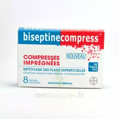 Biseptinecompress Compressses Impregnees, Bt 8 à BRIÉ-ET-ANGONNES