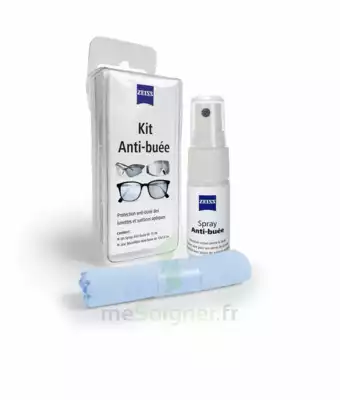 Zeiss Kit Spray Antibuée Fl/15ml + Tissu Microfibres à BRIÉ-ET-ANGONNES