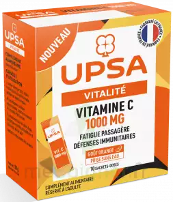 Upsa Vitamine C 1000 Poudre 10 Sachets à BRIÉ-ET-ANGONNES